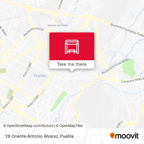 28 Oriente-Antonio Álvarez map