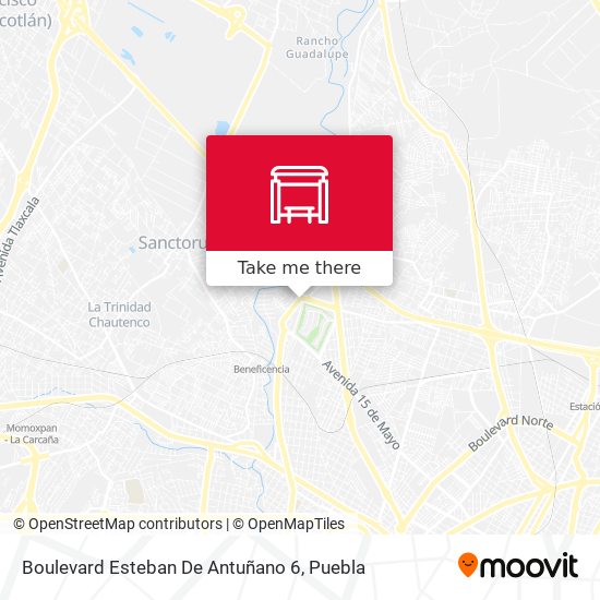 Mapa de Boulevard Esteban De Antuñano 6