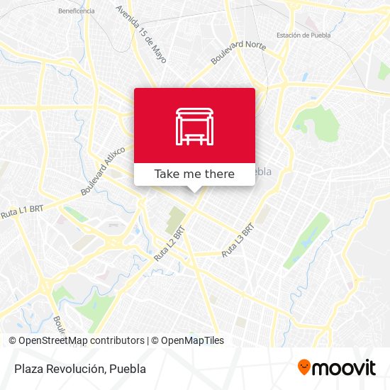 Plaza Revolución map