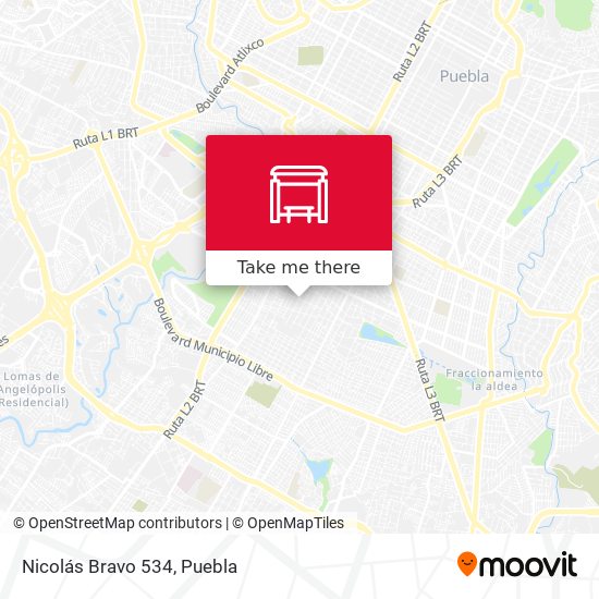 Mapa de Nicolás Bravo 534