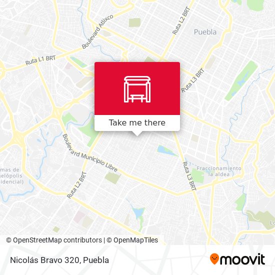 Mapa de Nicolás Bravo 320