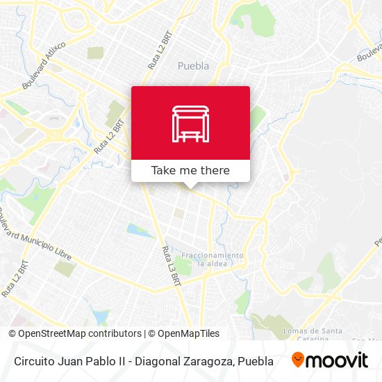 Circuito Juan Pablo II - Diagonal Zaragoza map