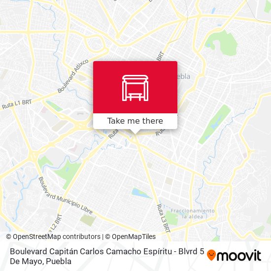 Boulevard Capitán Carlos Camacho Espíritu - Blvrd 5 De Mayo map