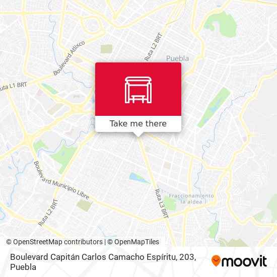 Boulevard Capitán Carlos Camacho Espíritu, 203 map