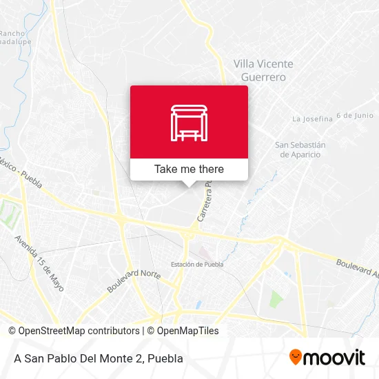 A San Pablo Del Monte 2 map