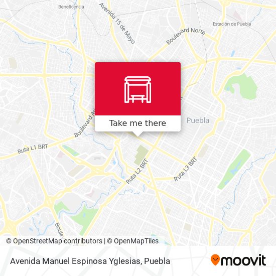 Mapa de Avenida Manuel Espinosa Yglesias