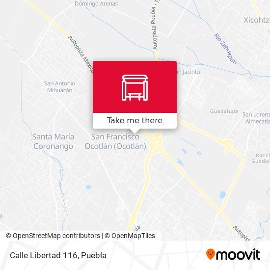 Mapa de Calle Libertad 116