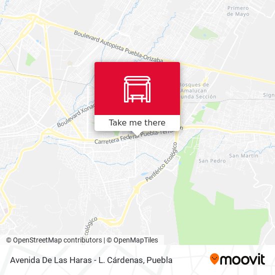 Mapa de Avenida De Las Haras - L. Cárdenas
