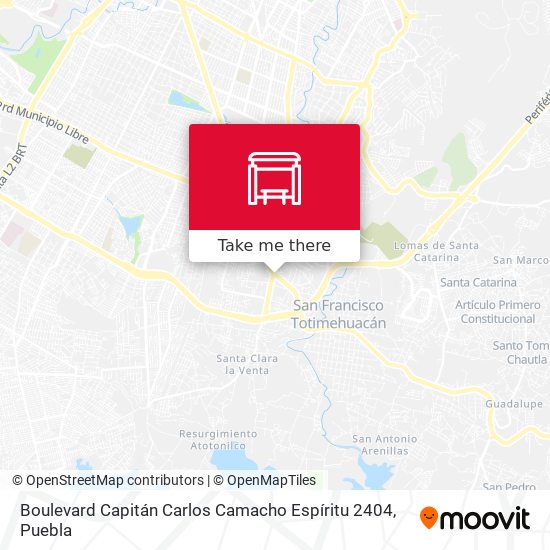 Mapa de Boulevard Capitán Carlos Camacho Espíritu 2404