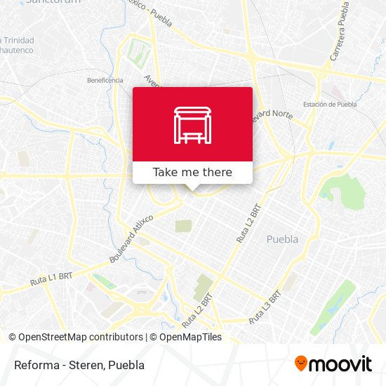 How to get to Reforma - Steren in San Andrés Cholula by Bus?