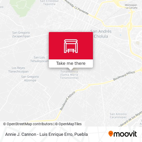 Mapa de Annie J. Cannon - Luis Enrique Erro