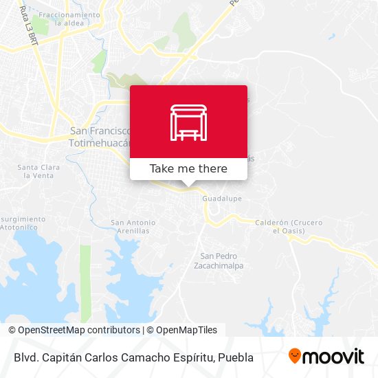 Blvd. Capitán Carlos Camacho Espíritu map