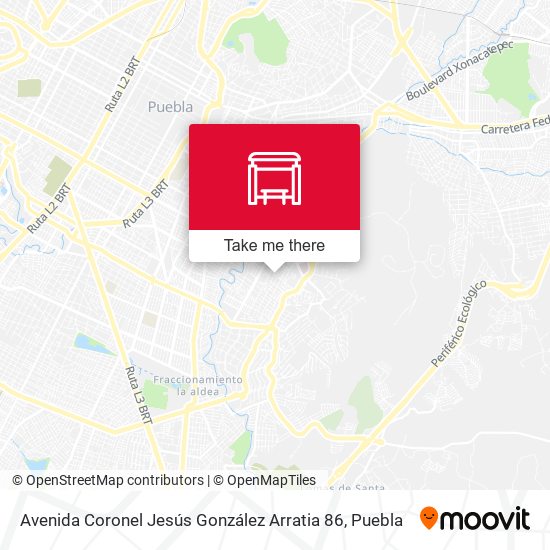 Avenida Coronel Jesús González Arratia 86 map
