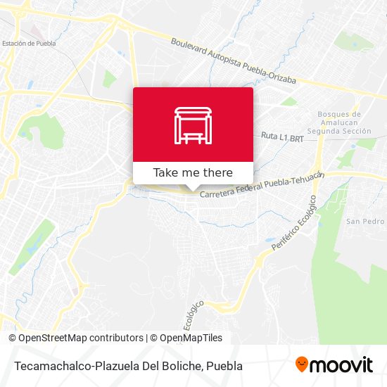 Tecamachalco-Plazuela Del Boliche map
