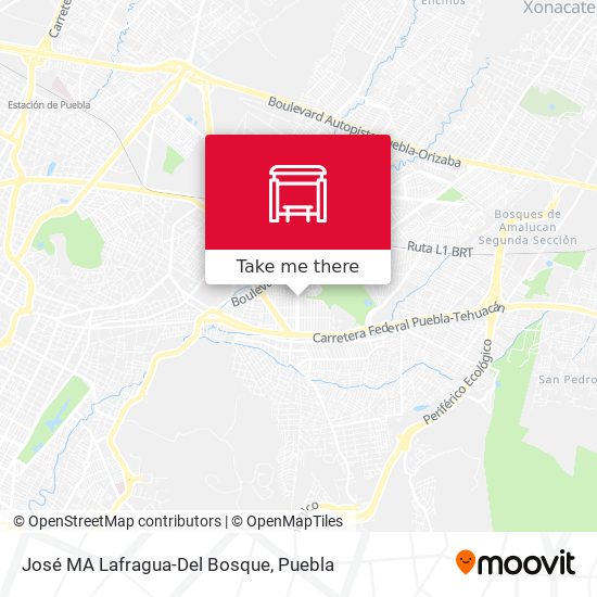 Mapa de José MA Lafragua-Del Bosque