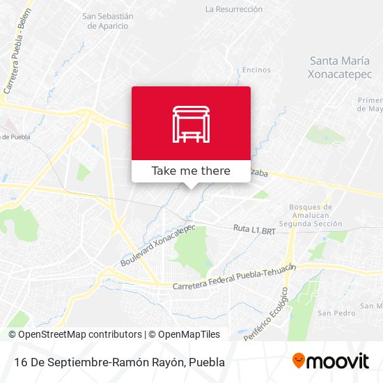 16 De Septiembre-Ramón Rayón map