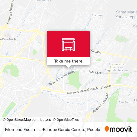 Filomeno Escamilla-Enrique García Carreto map
