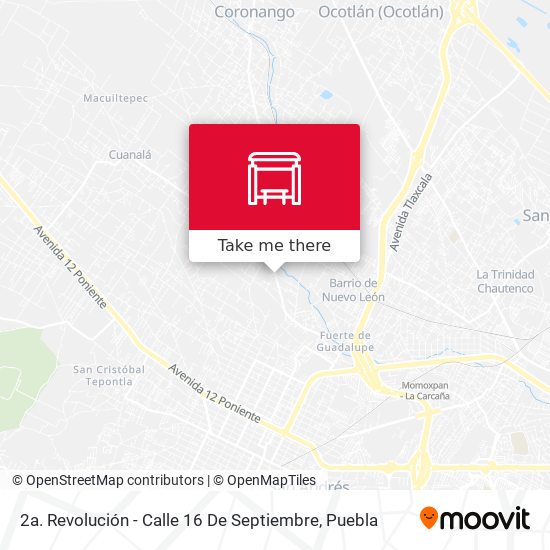 2a. Revolución - Calle 16 De Septiembre map