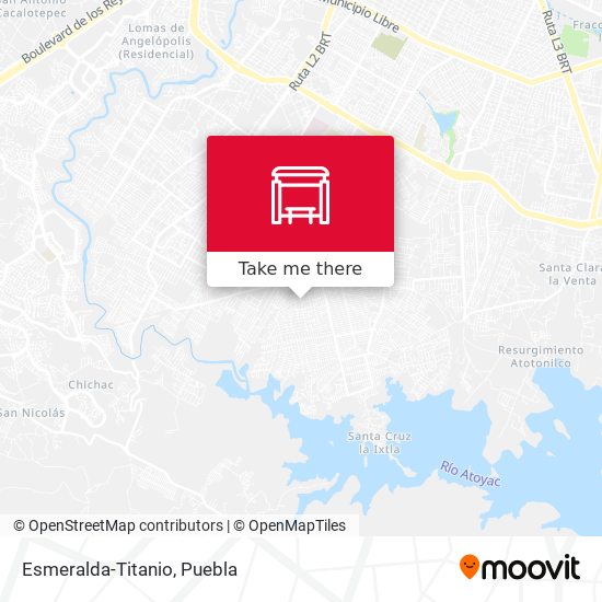 Mapa de Esmeralda-Titanio