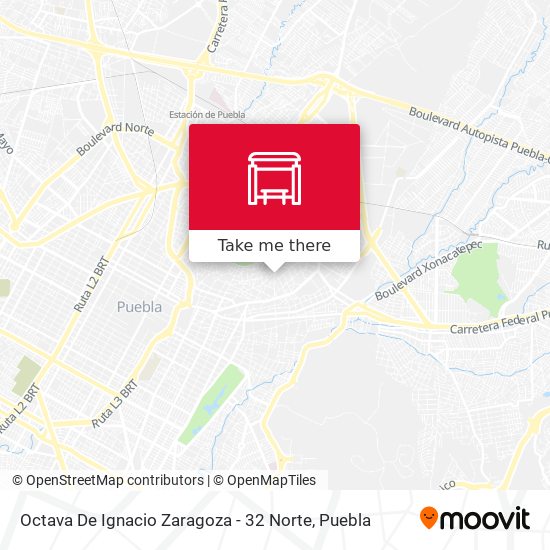 Mapa de Octava De Ignacio Zaragoza - 32 Norte
