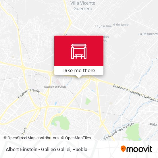 Albert Einstein - Galileo Galilei map