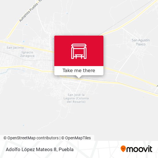 Adolfo López Mateos 8 map