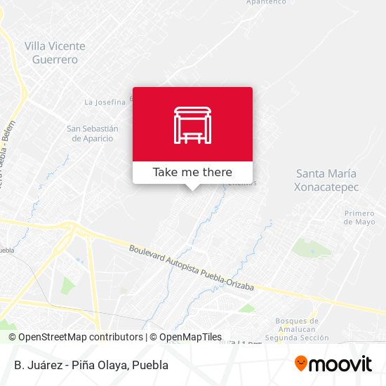 B. Juárez - Piña Olaya map