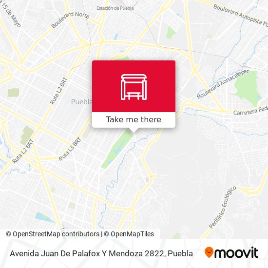 Avenida Juan De Palafox Y Mendoza 2822 map