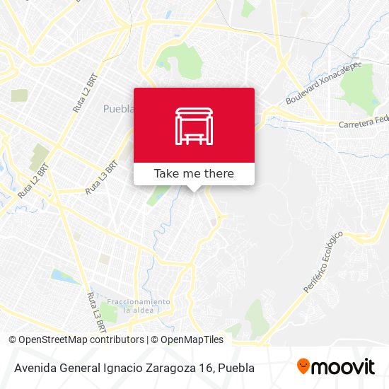 Mapa de Avenida General Ignacio Zaragoza 16