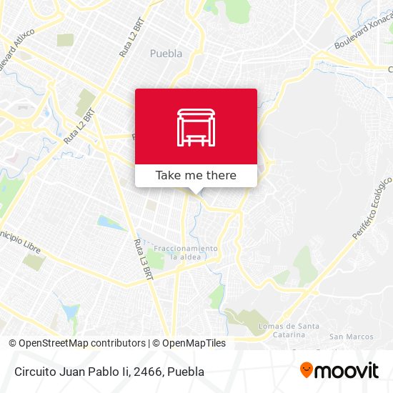 Circuito Juan Pablo Ii, 2466 map