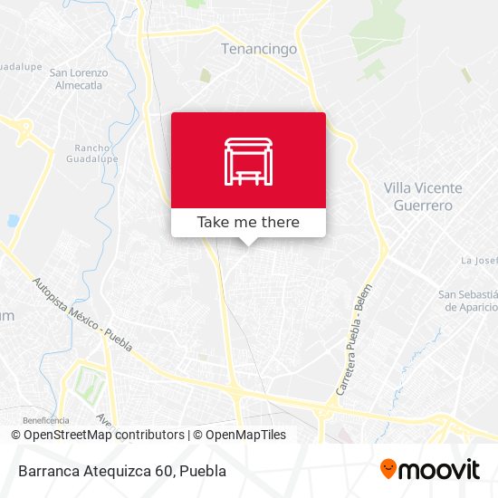 Mapa de Barranca Atequizca 60