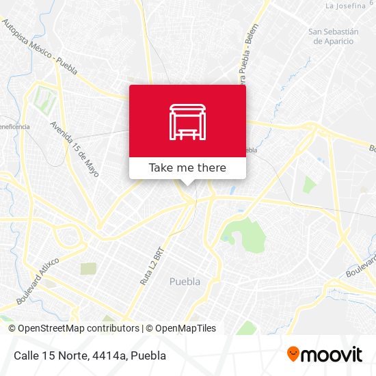 Mapa de Calle 15 Norte, 4414a