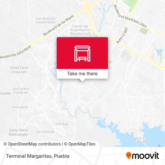 Terminal Margaritas map
