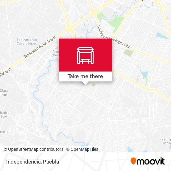 Mapa de Independencia