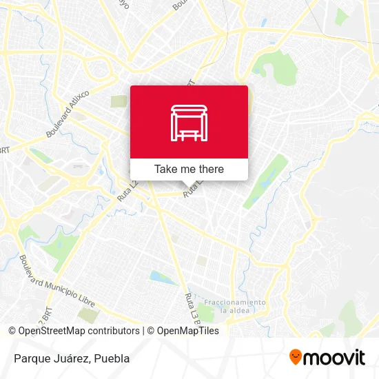Mapa de Parque Juárez