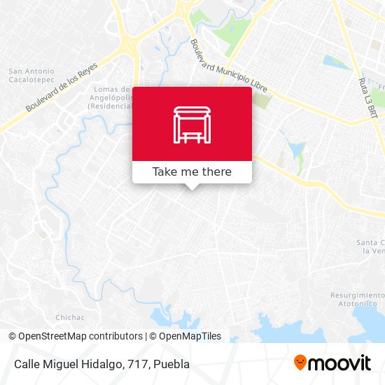Calle Miguel Hidalgo, 717 map