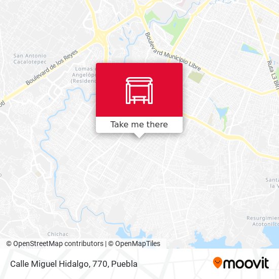 Calle Miguel Hidalgo, 770 map