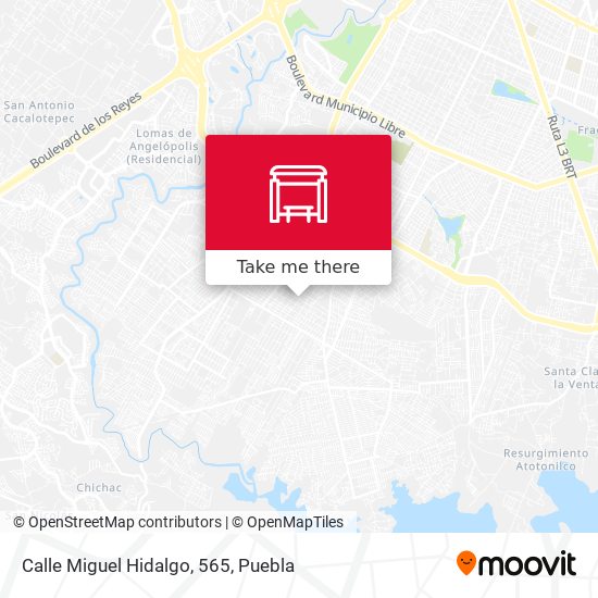 Calle Miguel Hidalgo, 565 map