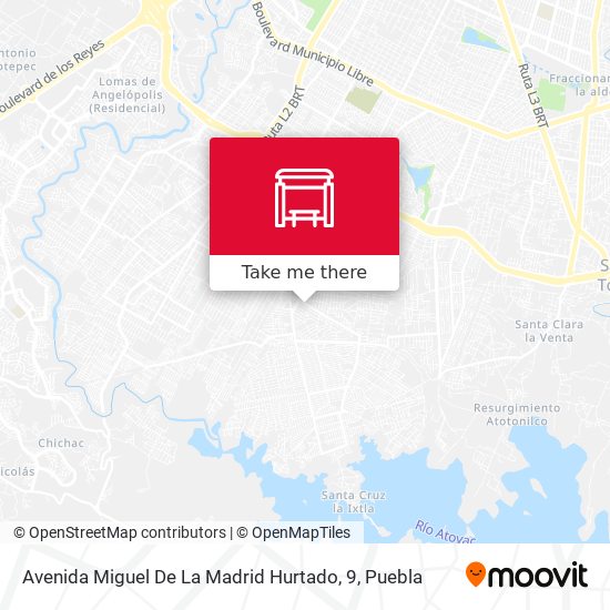 Avenida Miguel De La Madrid Hurtado, 9 map