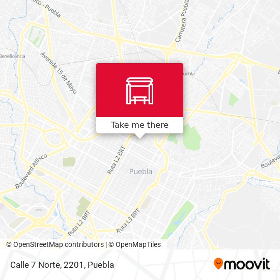 Calle 7 Norte, 2201 map