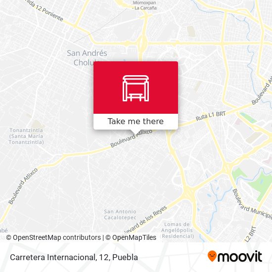 Mapa de Carretera Internacional, 12