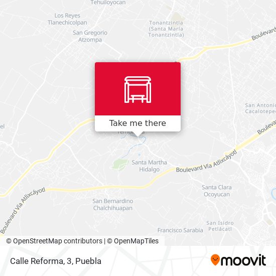 Mapa de Calle Reforma, 3