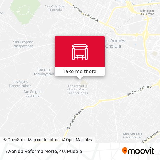 Mapa de Avenida Reforma Norte, 40