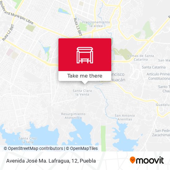 Mapa de Avenida José Ma. Lafragua, 12