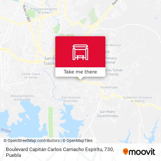 Mapa de Boulevard Capitán Carlos Camacho Espíritu, 730