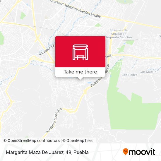 Margarita Maza De Juárez, 49 map