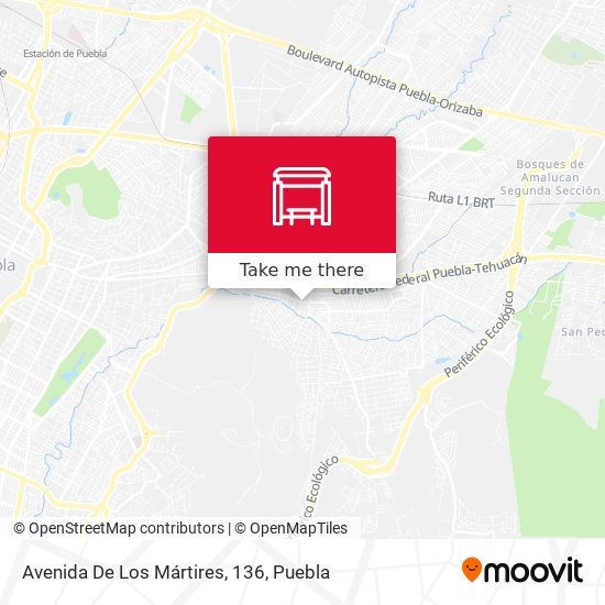 Avenida De Los Mártires, 136 map