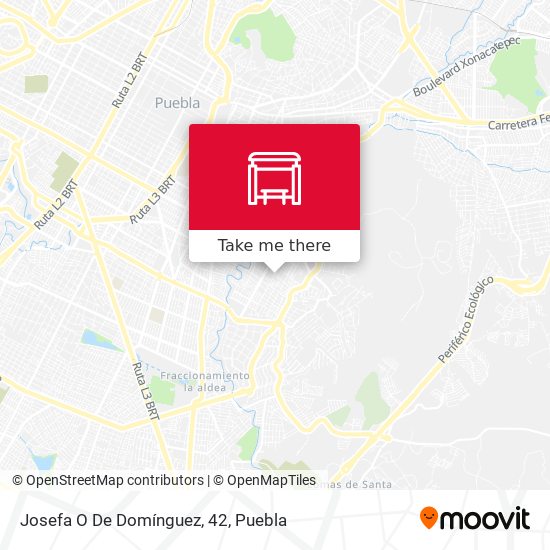 Mapa de Josefa O De Domínguez, 42