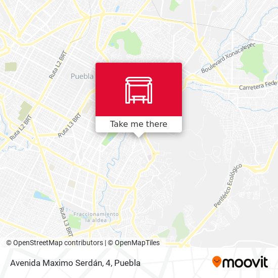 Avenida Maximo Serdán, 4 map