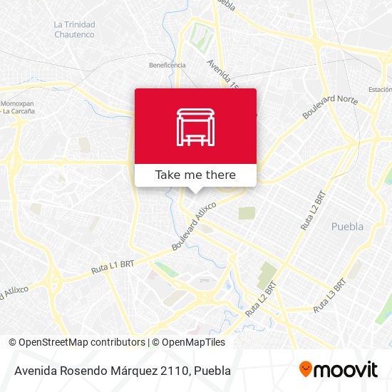 Mapa de Avenida Rosendo Márquez 2110